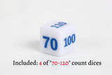 TOYGER Damage Dice (Damage Counter Dice) for Pokemon Trading Card Game TCG (Plastic)