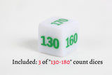 TOYGER Damage Dice (Damage Counter Dice) for Pokemon Trading Card Game TCG (Plastic)