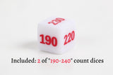 TOYGER Damage Dice (Damage Counter Dice) for Pokemon Trading Card Game TCG (Plastic)