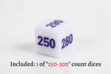 TOYGER Damage Dice (Damage Counter Dice) for Pokemon Trading Card Game TCG (Plastic)