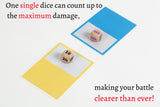 TOYGER Damage Dice (Damage Counter Dice) for Pokemon Trading Card Game TCG (Wooden)