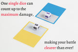 TOYGER Damage Dice (Damage Counter Dice) for Pokemon Trading Card Game TCG (Plastic)