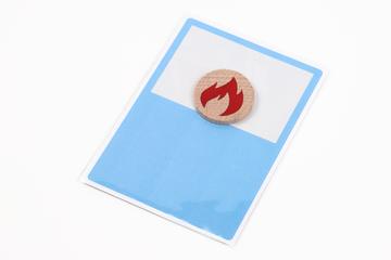TOYGER Poison & Burn Marker (Wooden, 2pcs) Compatible for Pokemon TCG –  TOYGER Official Shop