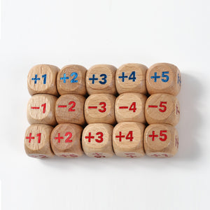 Counter Dice (Wooden) Compatible with Shadowverse Evolve 15pcs