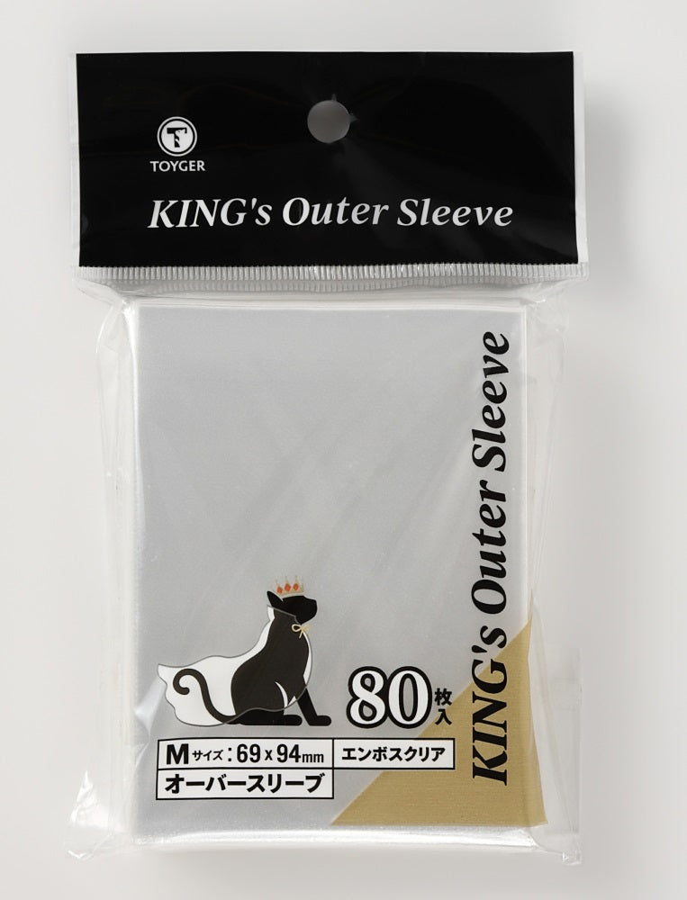新発売 新商品 TOYGER KING's Outer Sleeve (clear card protector) – TOYGER サプライ・アクセサリ・グッズ