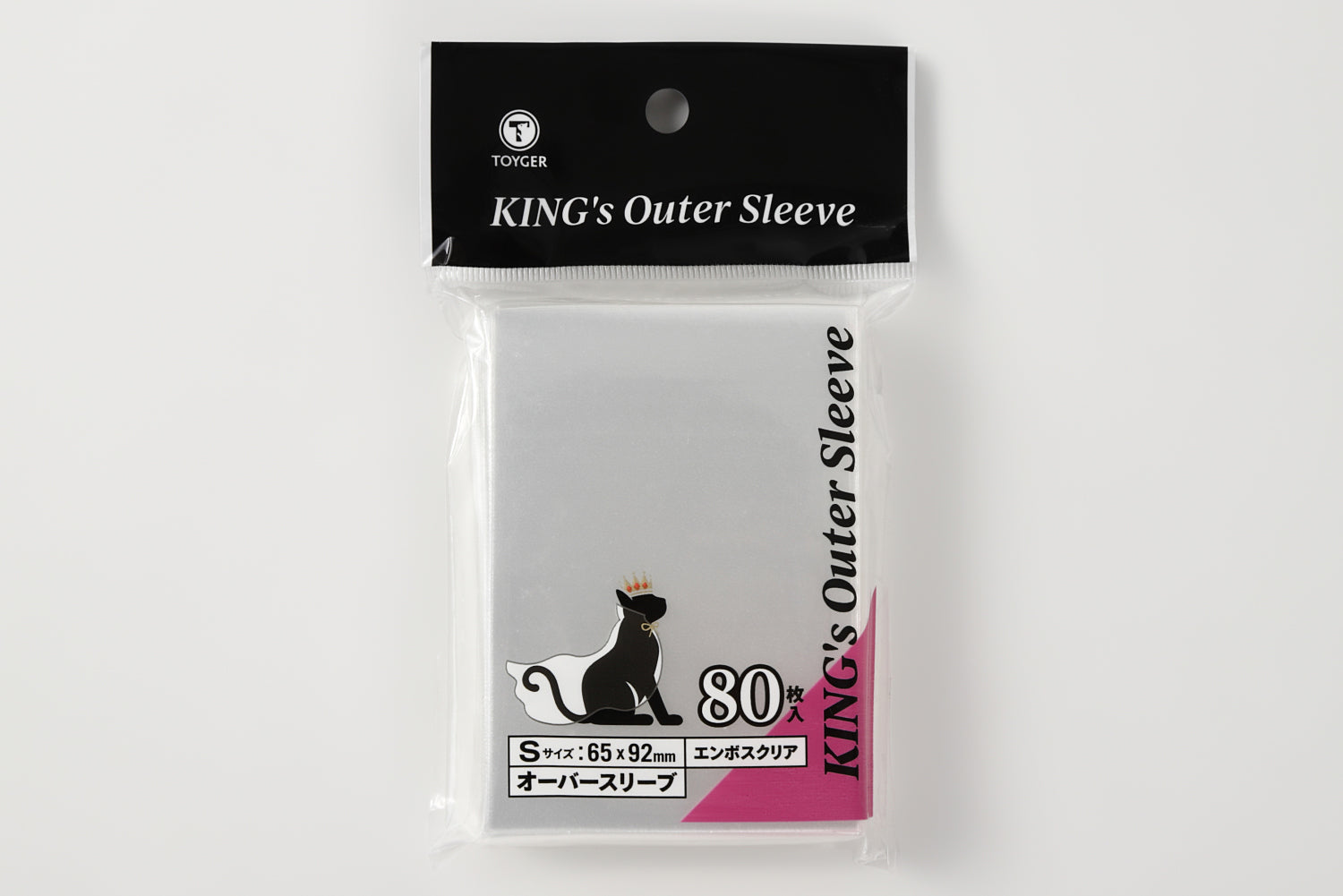 TOYGER KING's Outer Sleeve (clear card protector) TOYGER Official Shop TOYGER KING's Outer Sleeve (clear card protector) TOYGER Official Shop